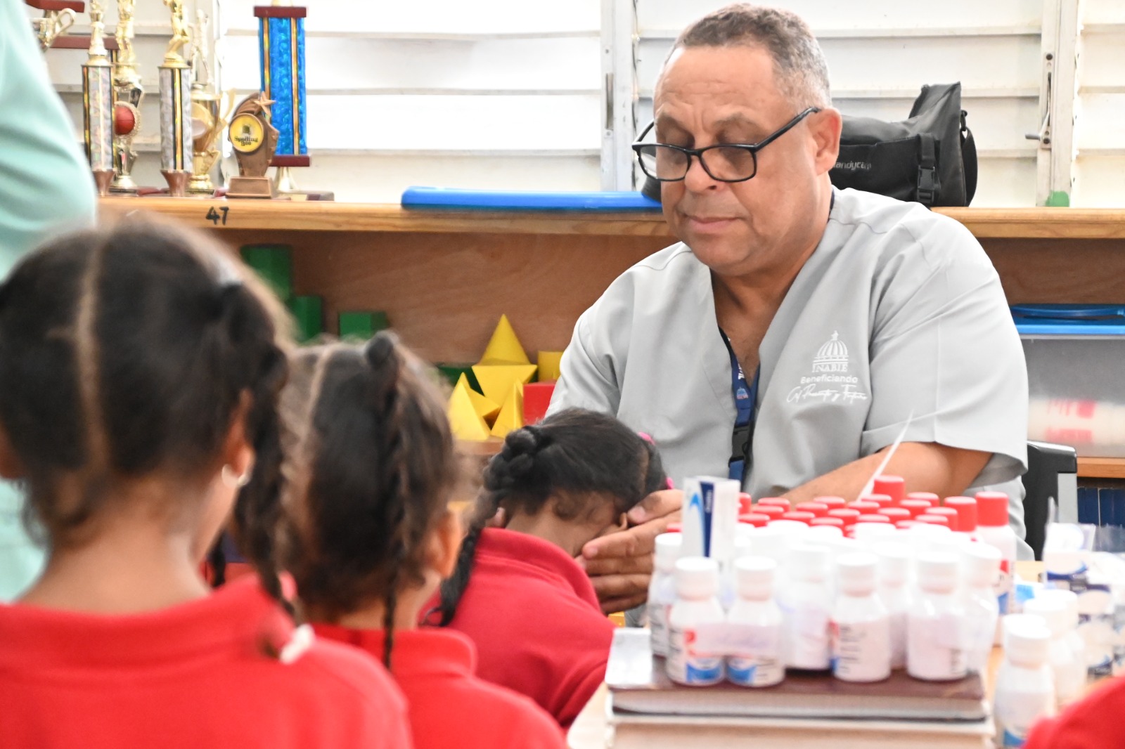 INABIE refuerza la salud preventiva para mantener a los estudiantes en las aulas